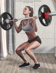 Barra de Gimnasio BunnyHi GL043, Barra Estándar para Pesas, Barra de 20 kg para Entrenamiento de Levantamiento de Pesas, Barra de 1.2 <span class=keywords><strong>m</strong></span>, 1.5 <span class=keywords><strong>m</strong></span>, 1.8 <span class=keywords><strong>m</strong></span> para Pesas Libres y Fitness - Product Image 4