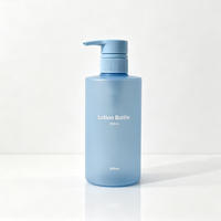 Bouteilles en plastique PET vides de 250 ml, 300 ml, 500 ml, transparentes, pour lotion pour les mains, mousse, huile, avec pompe à lotion