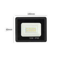 Projecteur LED IP65 SMD 50W 200W 500W, entrée 220V, étanche, avec capteur, réflecteur pour atelier industriel, entrepôt