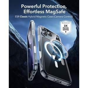 Funda para iPhone 17 Pro Max Transparente Antigolpes Magnética Compatible con Protección de Cámara Cobertura Total Esquinas Reforzadas - Product Image 6