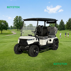 Carrito de Golf con Asientos Acolchados, Agarre Firme para Terrenos Difíciles, Ideal para Viajes de 4 Personas en Carreteras No Públicas, con Certificación DOT y CE, Eléctrico - Product Image 1