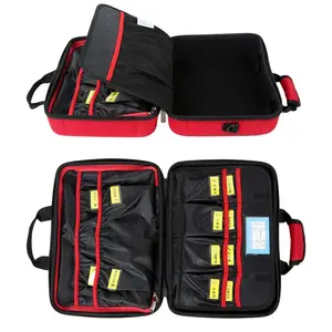 CPR eğitim makinesi için ilk yardım çantası torba su geçirmez AED taşıma çantası