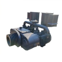 Nouveau compresseur d'air double cylindre Fuda 14m ³ de haute qualité pour pièces et accessoires de remorque de camion de transport de poudre en vrac