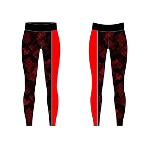 Factory Price High Quality ODM Custom Spandex/<b>Nylon</b> Four-Way Stretch Breathable Yoga <b>Leggings</b> - Product Image 5