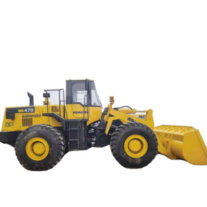 Good Quality Used Komatsu WA470 Loader WA470-3 <b>Second</b>-<b>hand</b> Original Komatsu WA470-6 Wheel Loaders For Sale - Product Image 1