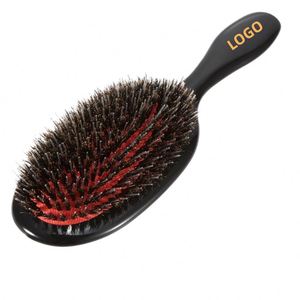 Cepillo de cerdas de jabalí al por mayor B2B, peine desenredante con cojín de aire para peluquería profesional y equipo de salón - Product Image 1