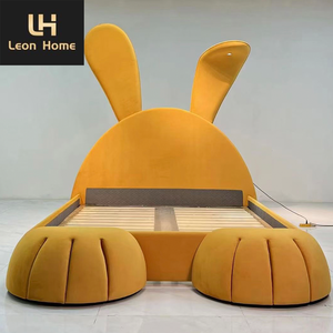 Personnalisation <span class=keywords><strong>de</strong></span> meubles <span class=keywords><strong>de</strong></span> luxe pour chambre à coucher villa maison <span class=keywords><strong>lit</strong></span> chambre d'enfant <span class=keywords><strong>lit</strong></span> moderne <span class=keywords><strong>de</strong></span> luxe lapin animal - Product Image 6