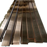 Barre de cuivre Huanhai 99,99% ronde C1100 T2 / Barre plate en cuivre 3mm 6mm 8mm