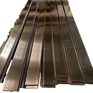 מוט נחושת 99.99% עגול C1100 T2 מוט נחושת / מוט נחושת שטוח 3 מ""מ 6 מ""מ 8 מ""מ - Product Image 3