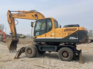 Excavatrice sur pneus d'occasion de 21 tonnes de la marque Hyundai 210W-9T à vendre 210w-9 210w-9t 210W-9S - Product Image 2
