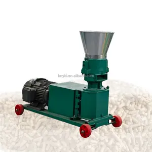 A feed pellet machine with a production capacity of 100-1000kg/h, and an inexpensive cattle and sheep feed processing machine