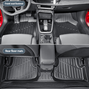 Tapetes Ecológicos Completos de TPE para Auto con Tapete para Maletero, Protector de Respaldo de Asiento, Forros Impermeables Personalizados para <span class=keywords><strong>Audi</strong></span> <span class=keywords><strong>A3</strong></span> <span class=keywords><strong>Sportback</strong></span> 2024 - Product Image 4