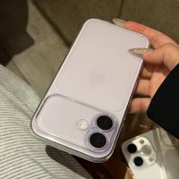 Étui de téléphone en TPU souple dépoli de luxe avec grande fenêtre transparente pour appareil photo, compatible avec les modèles 17 Pro, 16, 15, 14, 13 Pro