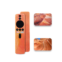 Penutup Baru 2022 untuk Xiaomi TV Stik Kotak 4K Silikon Casing Pelindung Remote Control Cangkang Pengganti Bebas Benturan Lanyard