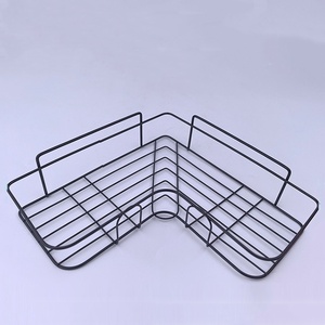 Estante de almacenamiento triangular para baño y cocina, estante de almacenamiento montado en la pared para baño, estante de almacenamiento de esquina para baños. - Product Image 6