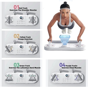 2025 핫 세일 다기능 근육 운동 푸쉬업 트레이닝 카운터 타이머 포함 푸쉬업 보드 - Product Image 5