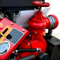 Pabrik Sumber Pompa Kebakaran Diesel Pompa Kebakaran Tipe Split Case Pompa untuk Sistem Penyediaan Air Pemadam Kebakaran