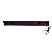 Accessoires extérieurs de voiture Abs noir mat Led barre d'éclairage de toit pour Wrangler Jk Jl 2007 2022 Top Light