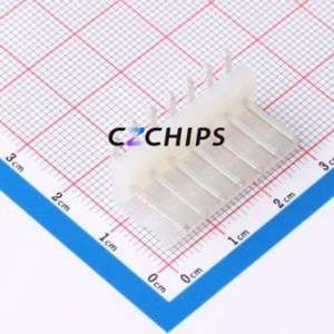 HX CH3.96-7P WZ Wire-to-Board Pin Header Bent Lead Through Hole,P=3.96mm Connector 1x7P 3.96mm Right Angle Insert CH - Product Image 1