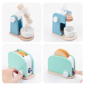 Ensemble de jeu <span class=keywords><strong>en</strong></span> bois pour enfants, <span class=keywords><strong>cuisine</strong></span> de <span class=keywords><strong>simulation</strong></span>, jeu de rôle, jouet de <span class=keywords><strong>cuisine</strong></span> pour les enfants de 2 à 4 ans, unisexe - Product Image 2