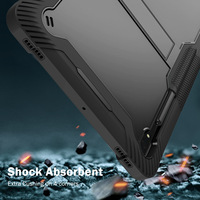 Étui en silicone exclusif modèle Interdimensional Traveler, moulé sur mesure, pour Tab S8/S9/S10 Ultra/S11, anti-chute