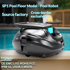Limpiador Robótico Inalámbrico para Piscinas Elevadas, Aspiradora Automática para Piscinas con 120 Minutos de Autonomía, Robot Ligero para Limpieza de Piscinas - Product Image 3