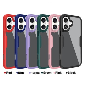 เคสโทรศัพท์แบบใสป้องกันรอบด้าน 360 องศา สำหรับ iPhone 16 Pro Max เคสโทรศัพท์มือถือระดับพรีเมียม - Product Image 2