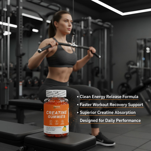 OEM 1500mg Tadıklı Kreatin HCL Jelibonları Kreatin Monohidrat Jelibon Kas Geliştirici Jelibon Takviyesi Erkekler ve Kadınlar için - Product Image 5