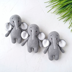 New Bán Buôn Safari Rừng Handmade Dệt Kim Chất Béo Và Dễ Thương Bé Thoải Mái Crochet Động Vật Đồ Chơi Bé Sang Trọng Crochet Đồ Chơi - Product Image 5