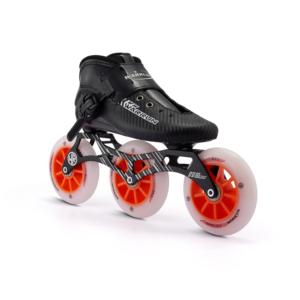 Patines de velocidad ajustables profesionales EACH con ruedas de 110 mm, bota de patín de fibra de carbono y PU para hombres adultos YQ-WAR01, YQ-WAR01 - Product Image 2
