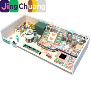 Castillo de Juegos Infantil con Tobogán Interior, Trampolín, Área de Arena <span class=keywords><strong>y</strong></span> Bolsa de Juego Suave para Educación Temprana <span class=keywords><strong>y</strong></span> Actividades entre Padres e Hijos - Product Image 4