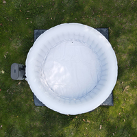 Prix d'usine – Spa gonflable 4-6 personnes avec lumières LED pour jardin et fêtes de famille