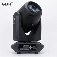 Luz Móvil de Haz de 260W YODN 260W 2.3 °   Luz de haz DMX de 16 canales para escenario, ideal para DJ, discotecas, conciertos y eventos.