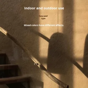 Màu Vàng Acrylic bùn tường sơn <span class=keywords><strong>TiO2</strong></span> trong nhà/ngoài trời Adobe nước lớp phủ cho nhà nghỉ nhà trọ khu nghỉ mát dễ dàng để áp dụng bàn chải sơn - Product Image 2