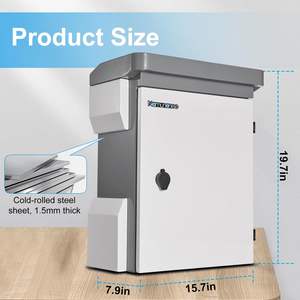 Dış Mekan Elektrik Dağıtım Kutusu IP55 Elektrik Kutusu Su Geçirmez Bağlantı Kutusu Dış Mekan Su Geçirmez Elektrik Bağlantı Kutusu - Product Image 2