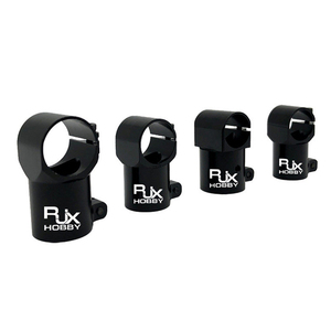 RJXHOBBY RJX 16/18/20mm T-Type Aluminum Joint Carbon Tube <b>Clamp</b> 20 to 16mm <b>Right</b> <b>Angle</b> Connector for Drone Landing Gear - Product Image 2