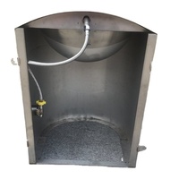 Robinet de lavabo colonne en acier inoxydable 304 pour cellule d'isolement de prison, lavabo moderne sur pied pour détenus