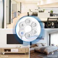 E F Soket Listrik 250V Tipe Eu Colokan Eropa Soket Listrik Usb Sakelar Listrik Strip Daya Surge Pivot Pembengkokan Fleksibel Model Eropa