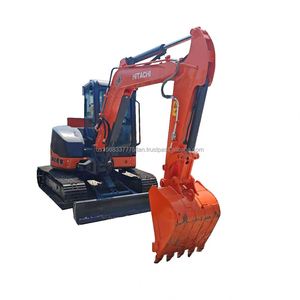Excavadora de cadenas diésel HITACHI ZX50 de 5 toneladas, usada, de alta calidad, marca Hitachi, en excelentes condiciones de funcionamiento, modelo mini. - Product Image 1
