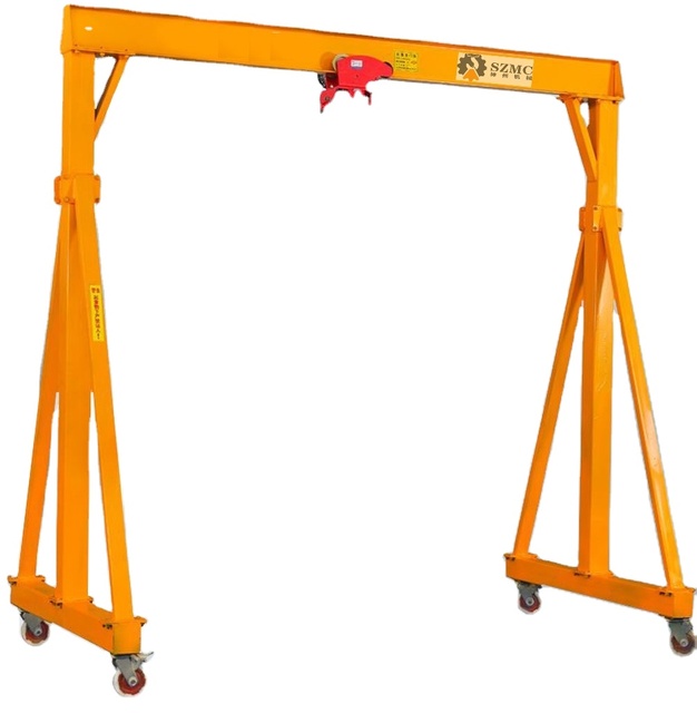 Portable Adjustable Height Mini Small Gantry Crane