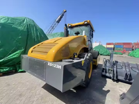 Rouleau vibratoire à tambour unique XS123H de 12 tonnes avec largeur de tambour de 2130 mm, 100 kW, 240 kN, compacteur routier