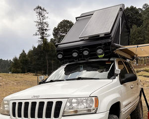 Tente de toit de voiture imperméable facile à installer, tissu Oxford 600, coque rigide, tente de toit de voiture pour la famille en plein air - Product Image 4