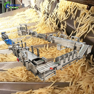Machine automatique Shepody à bas prix pour la production de <span class=keywords><strong>frites</strong></span> surgelées semi-<span class=keywords><strong>frites</strong></span> 500 kg/h 1 tonne/h, ligne de fabrication de chips de pommes de terre - Product Image 5