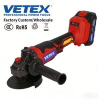 Meuleuse d'angle sans fil 21V 1000W à moteur sans balais, 100% personnalisable en usine, professionnelle, pour découpe et polissage