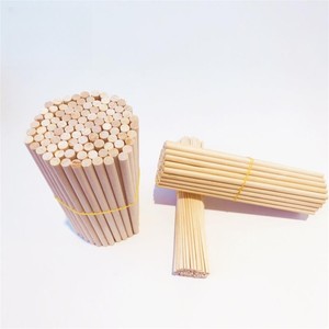 Bâtons ronds en bambou jetables naturels biodégradables de crème glacée de Popsicle - Product Image 5