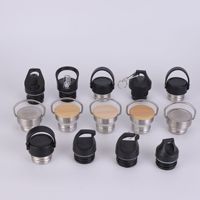 Thermos classique en acier inoxydable 304, 350 ml, 500 ml, 750 ml, tasse à eau, bouteille d'eau, flacons isothermes à large ouverture pour une utilisation en extérieur