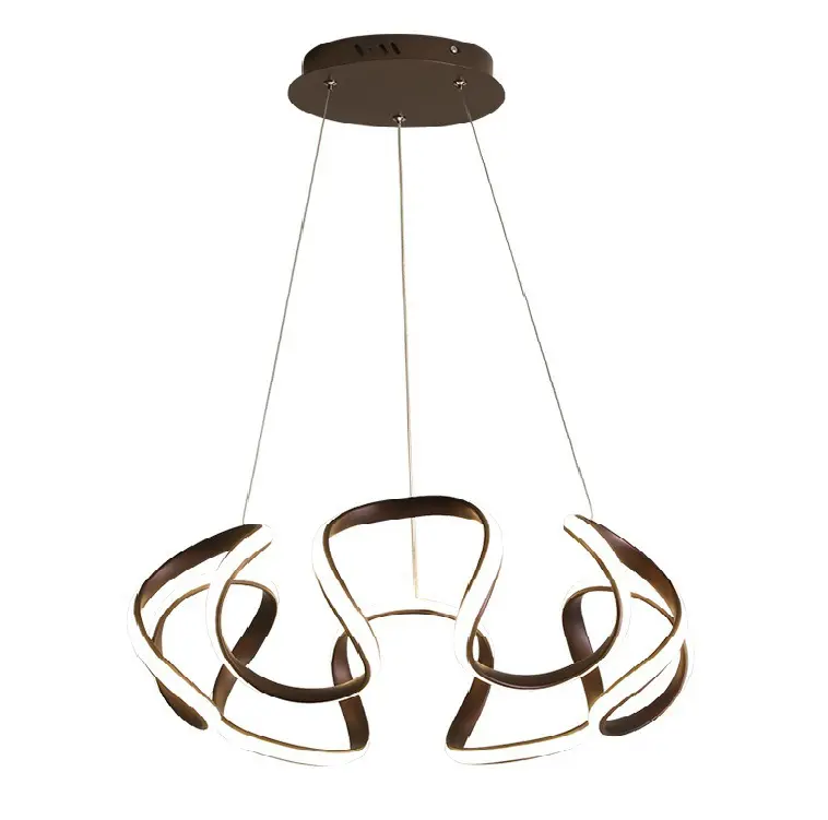 Grosir lampu gantung Led, lampu gantung minimalis mewah dengan liontin ruang tamu seniman desain Modern Nordik