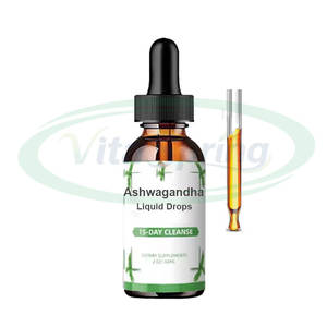ASAP ODM Etiqueta Privada 60ML vegano cerebro suplemento Ashwagandha gotas de hongos - Product Image 1
