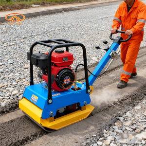 Obral besar pemadat pelat beton bolak-balik C90T pemadat pelat bergetar dengan 9hp untuk pekerjaan konstruksi - Product Image 1