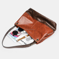 Mode Patchwork femmes sacs fourre-tout Vintage cuir Bogg sac fourre-tout Unique Lovevook sacs sac fourre-tout Wanita
